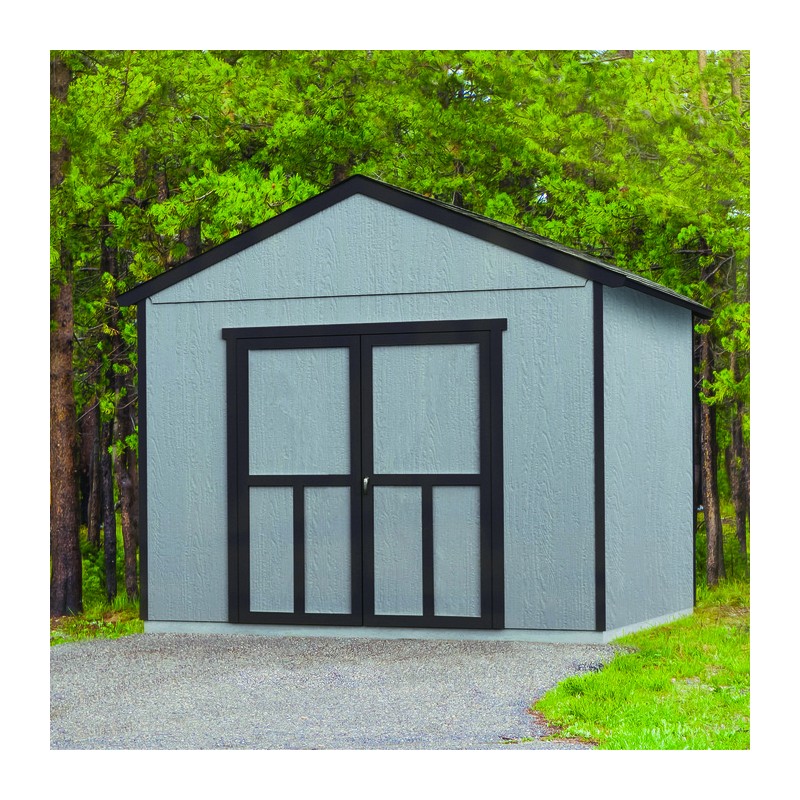 Handy Home 10x12 Rookwood Wood Storage Shed Kit W/ Floor (19431-3) - Image 3
