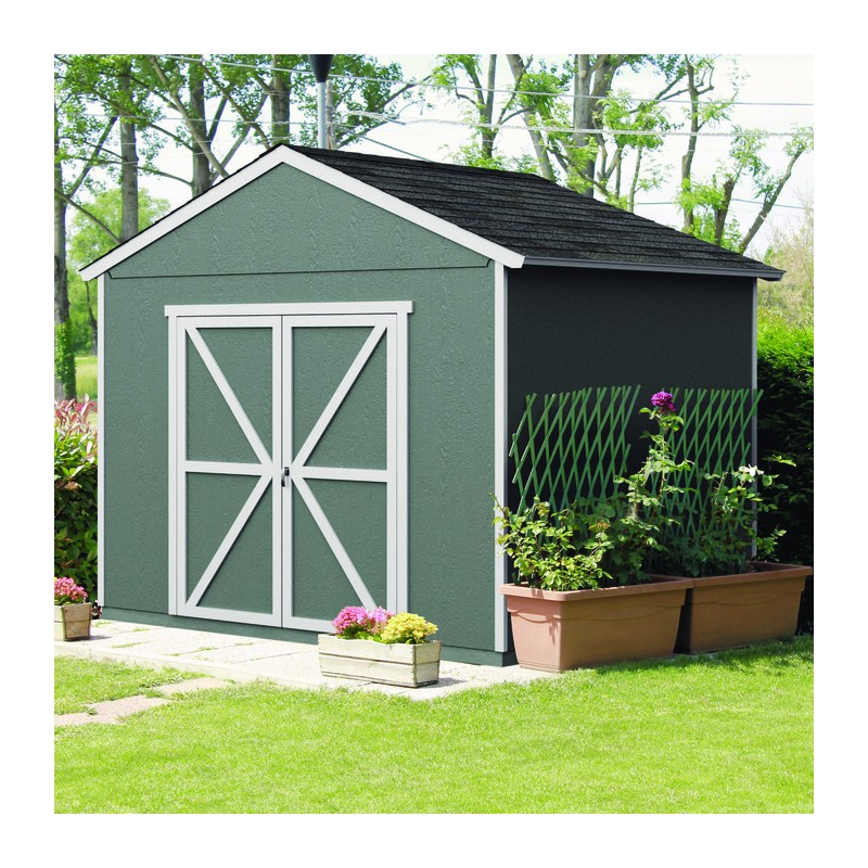 Handy Home 10x12 Rookwood Wood Storage Shed Kit W/ Floor (19431-3) - Image 5