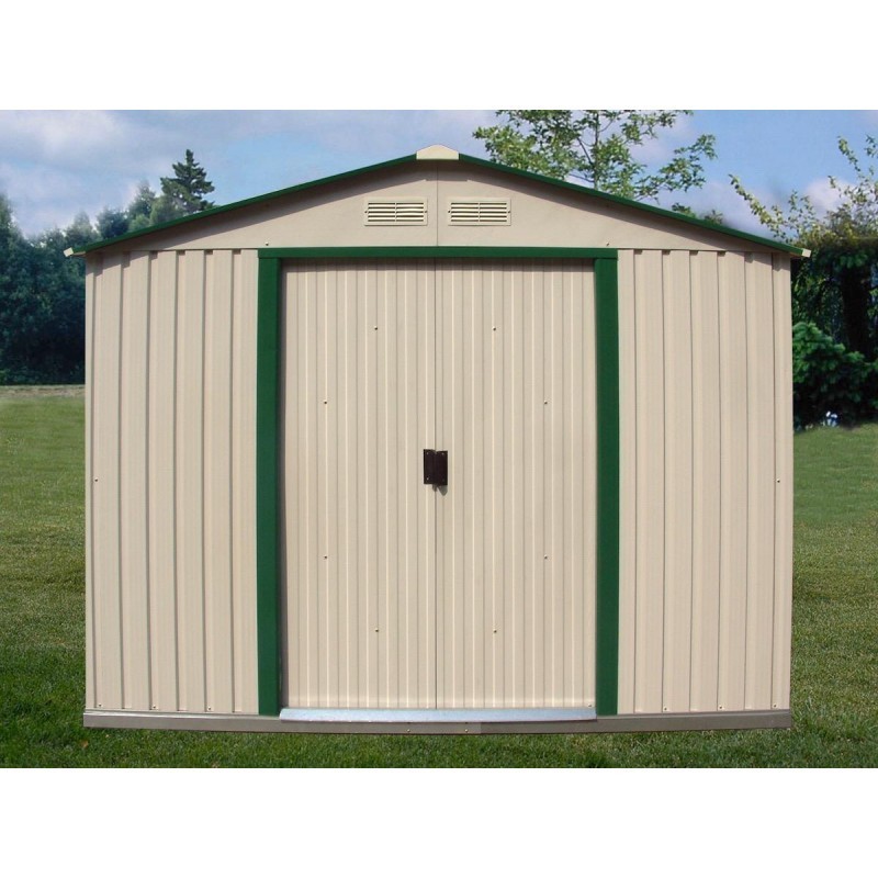 DuraMax 10x8 DelMar Metal Storage Shed Kit W/ Floor (50212) - Image 3
