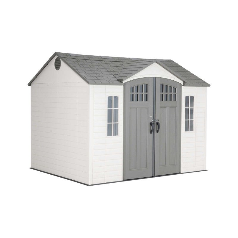 Lifetime 10x8 Plastic Outdoor Storage Shed (60333) - Image 4
