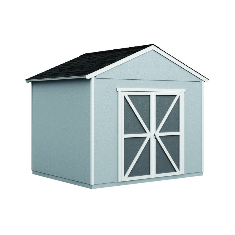 Handy Home 10x8 Rookwood Wood Storage Shed Kit W/ Floor (19426-9)