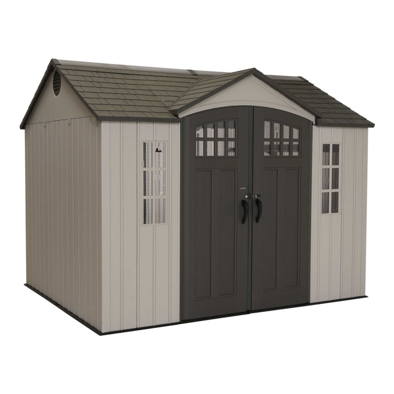 Lifetime 10x8 Plastic Side Entry Shed Kit W/ Vertical Siding (60118)