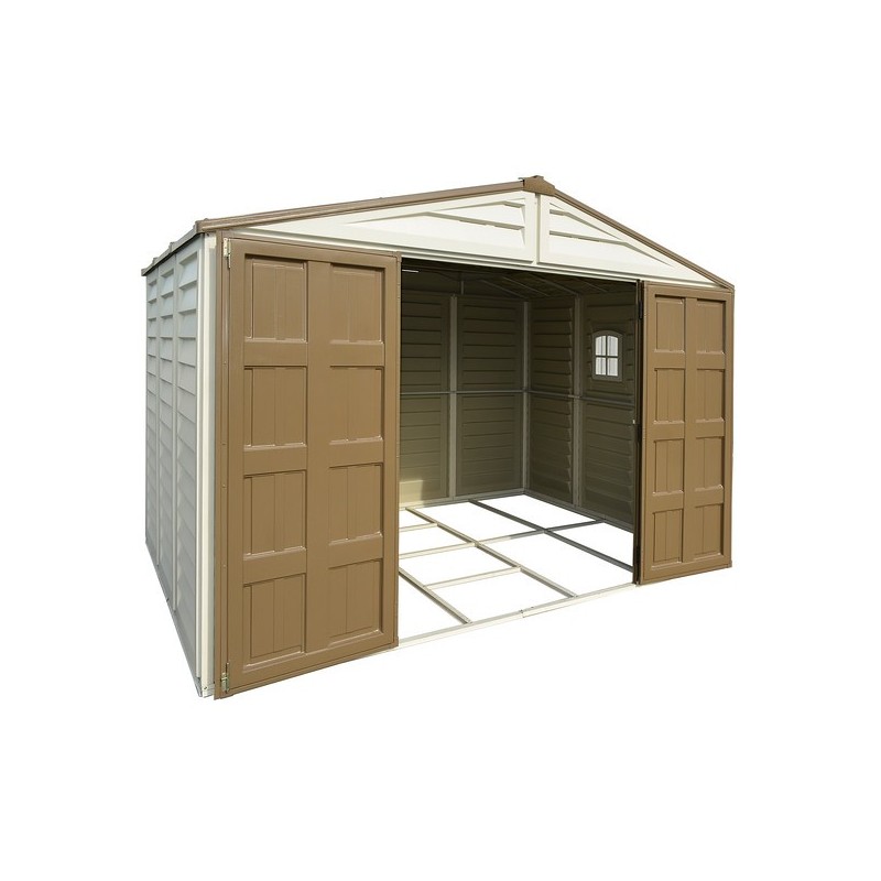 DuraMax 10.5x8 Woodbridge Plus Vinyl Storage Shed W/ Foundation Kit (40214) - Image 3