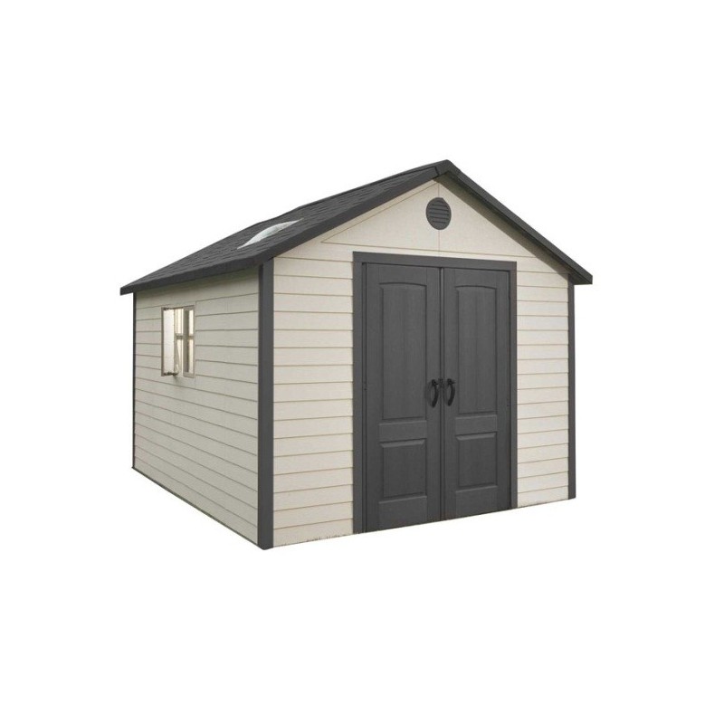 Lifetime 11x11 Plastic Storage Shed Kit W/ Floor (6433)