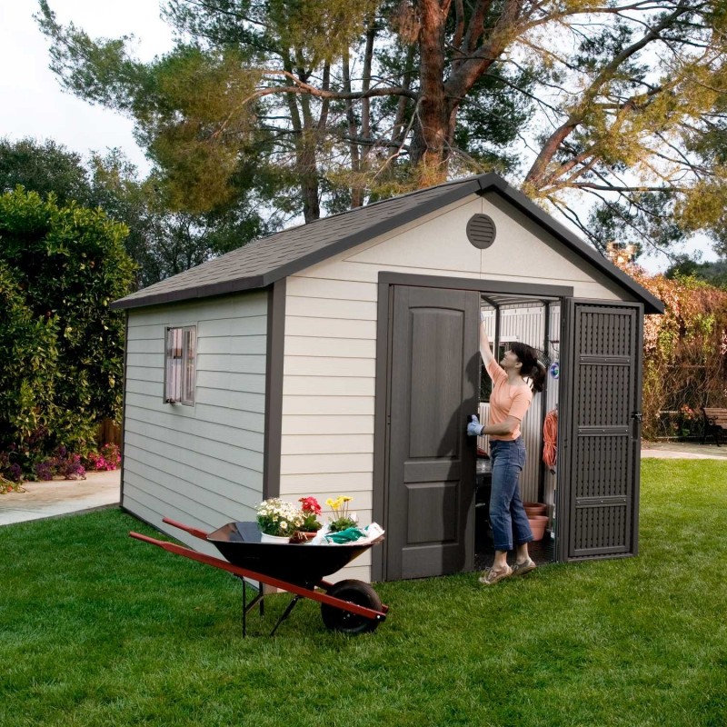 Lifetime 11x13 Outdoor Storage Shed Kit W/ Floor (6415) - Image 3