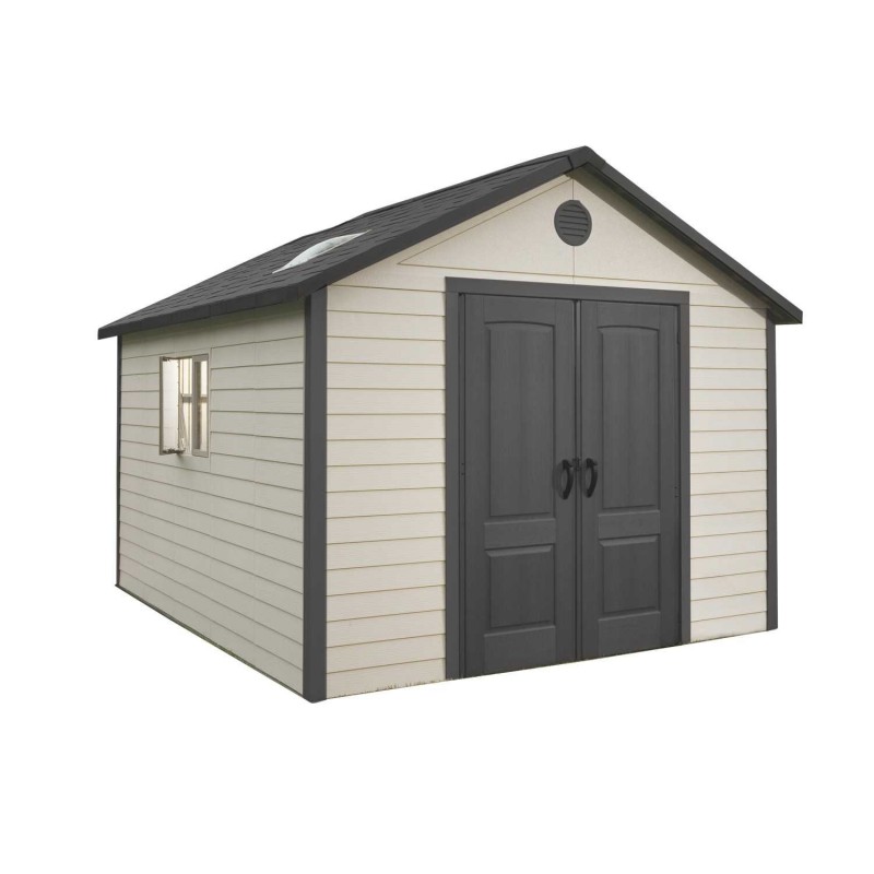 Lifetime 11x23.5 Plastic Storage Shed Kit (Model 6415 W/ Extensions)