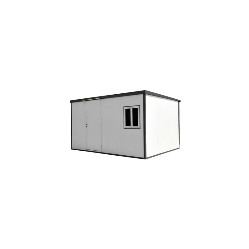 DuraMax 13x10 Flat Roof Insulated Cabin Kit W/ Foundation (30832)