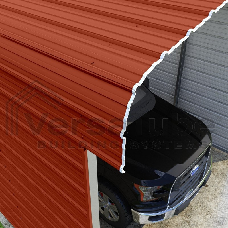 VersaTube 2-Sided 12x20x10 Classic Steel Carport Kit (CM012200100-NS0009) - Image 5