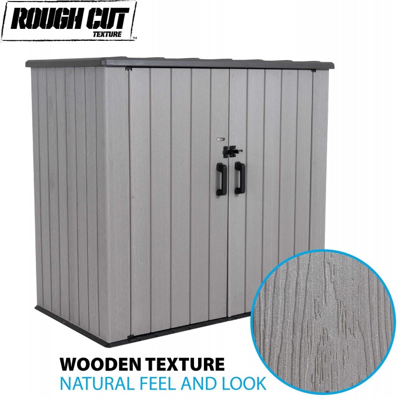 Lifetime 6x3 Rough Cut Utility Backyard Shed (60331U) - Image 3