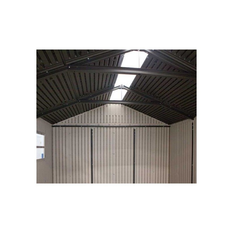 Lifetime 7x7 Plastic Storage Shed Kit - 2 Windows (60042) - Image 3