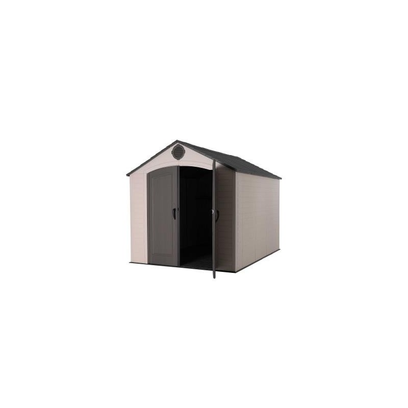 Lifetime 8x10 Double-Wall Outdoor Storage Shed With Floor (60371) - Image 4
