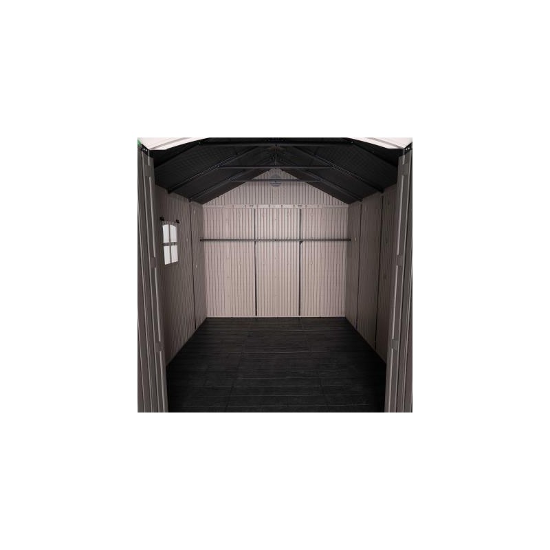 Lifetime 8x10 Double-Wall Outdoor Storage Shed With Floor (60371) - Image 5