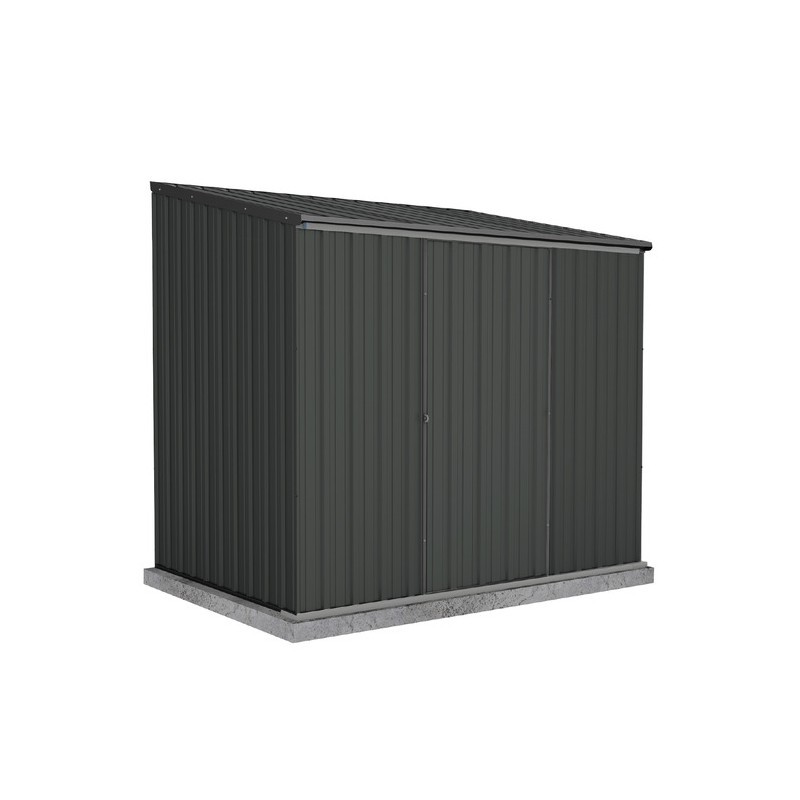 Absco- EZI Slider 7' X 5' Metal Storage Shed - Monument (AB1041)