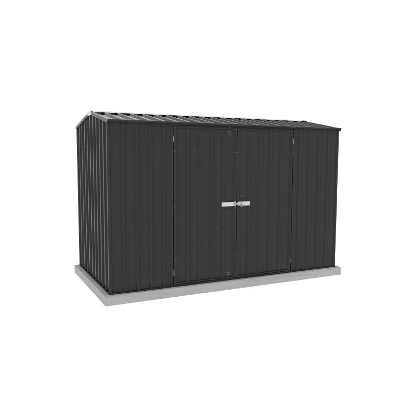 Absco Premier 10' X 5' Metal Storage Shed - Monument (AB1003)