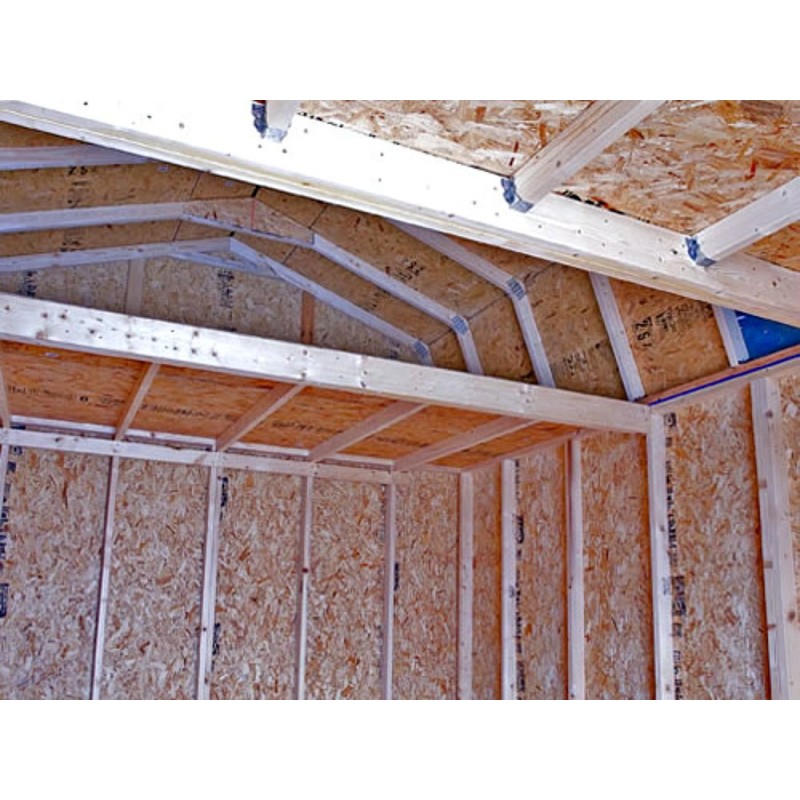 Best Barns Millcreek 12x20 Wood Storage Shed Kit - ALL Pre-Cut (Millcreek_1220) - Image 3