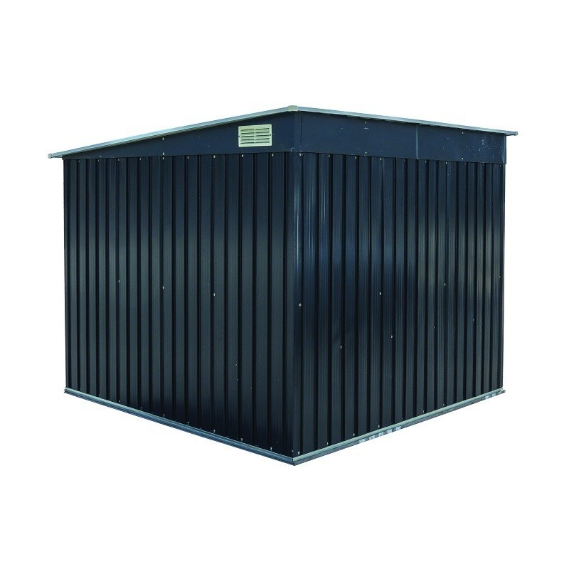 Duramax 6x6 Bicycle Metal Shed - Anthracite W/ White (73051) - Image 6