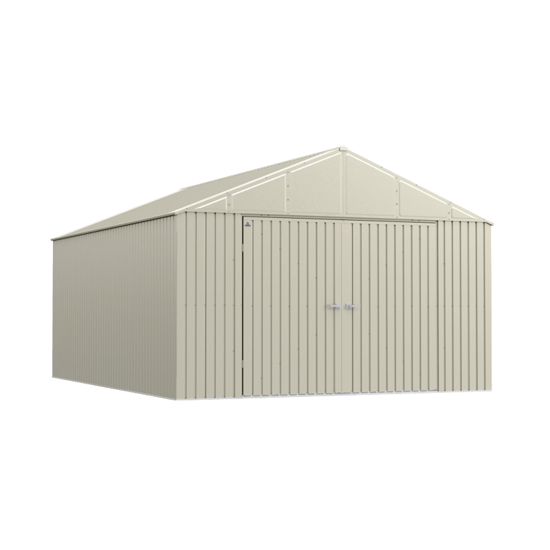 Arrow Elite 14x12 Steel Storage Shed - Cool Grey (EG1412CG)