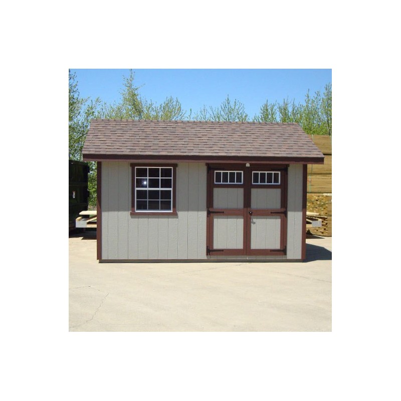 EZ-Fit Heritage 10x16 Wood Shed Kit (Ez_heritage1016) - Image 3