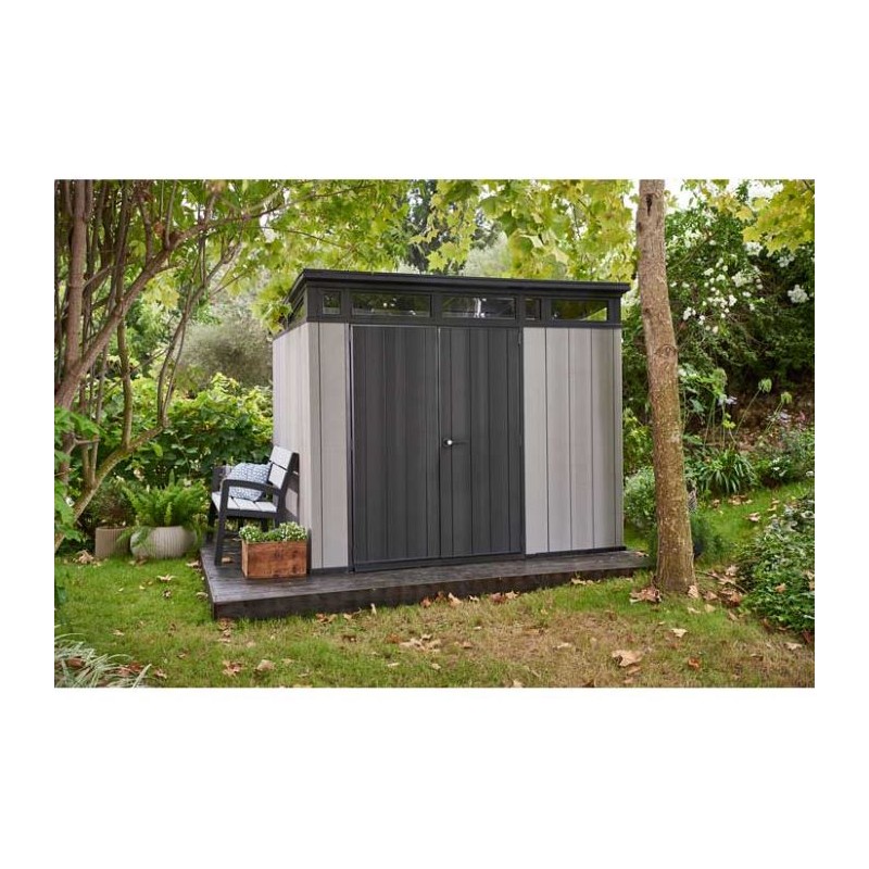 Keter Artisan 9x7 Storage Shed Kit - Grey (237828) - Image 5