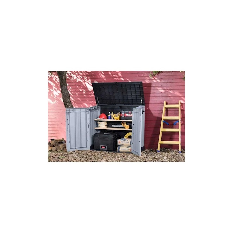 Keter Storage Shed Store It Out- Light Gray(252140) - Image 5