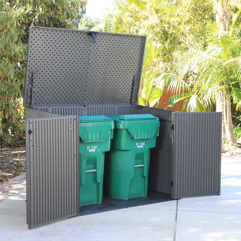 Lifetime 75 Cubic Feet Horizontal Storage Shed (60212) - Image 3