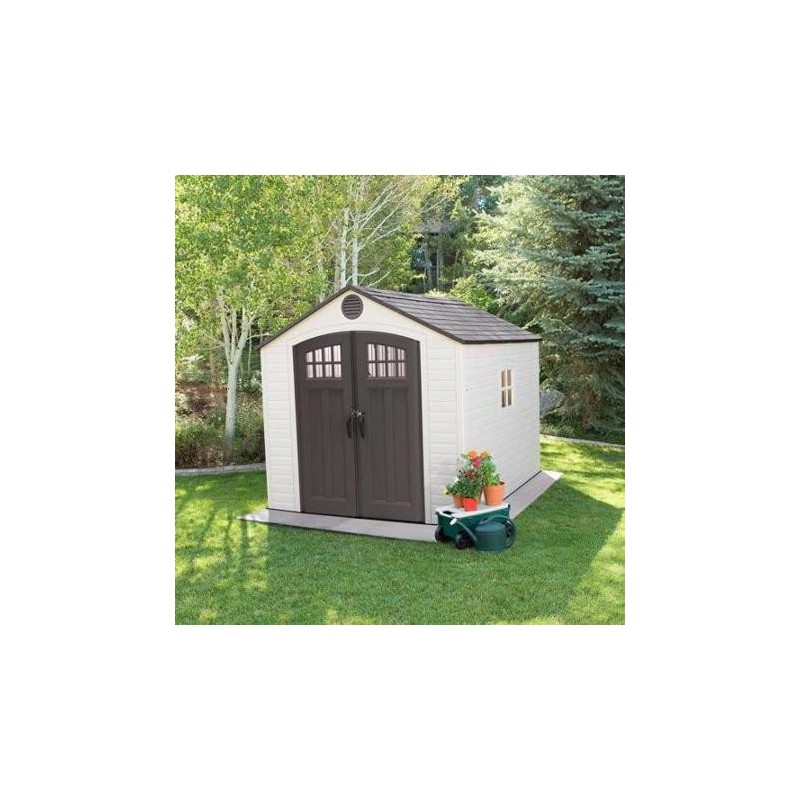 Lifetime 8x10 Outdoor Storage Shed W/ Horizontal Siding (60332) - Image 4