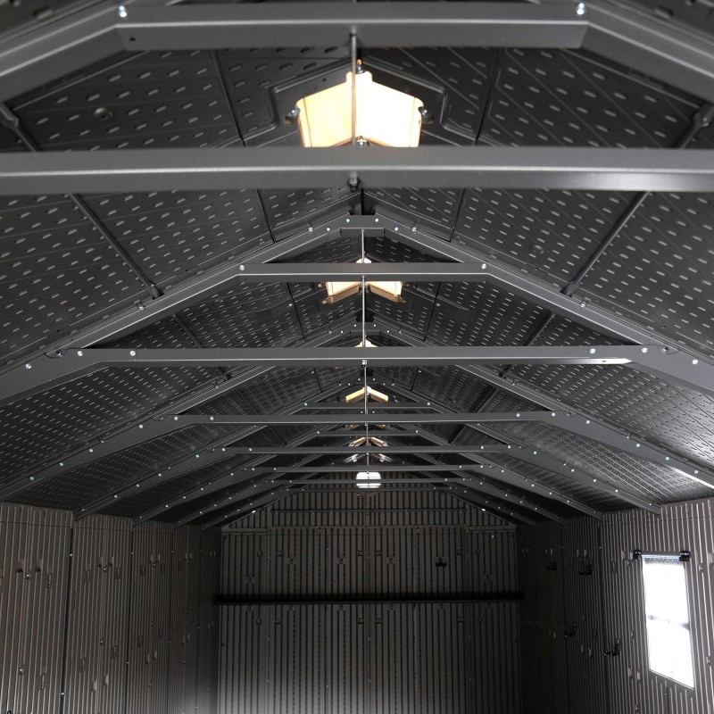 Lifetime 8x20 Plastic Storage Shed Kit (60374) - Image 7