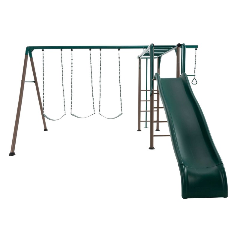 Lifetime Monkey Bar Adventure Swing Set In Earthtone (91028) - Image 3