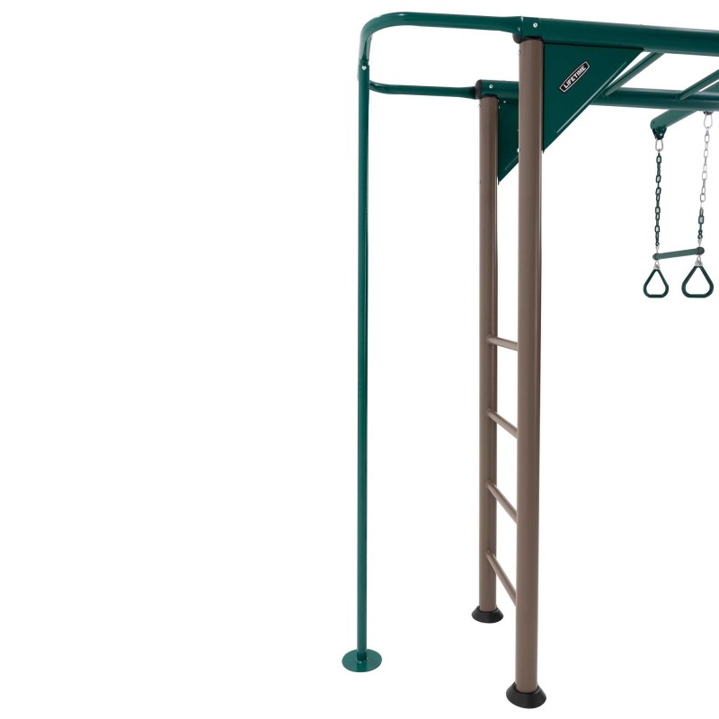 Lifetime Monkey Bar Adventure Swing Set In Earthtone (91028) - Image 6
