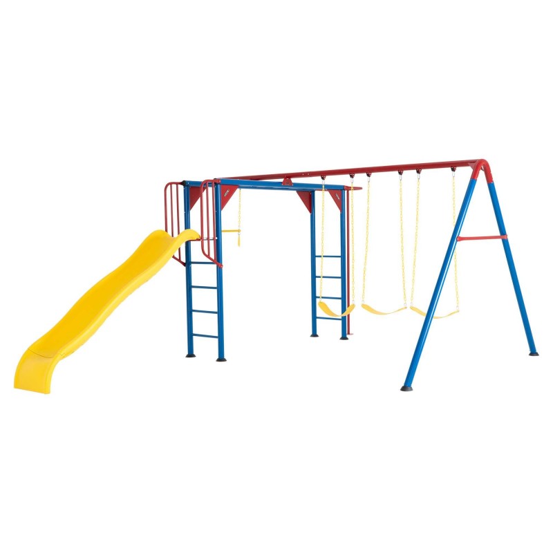 Lifetime Monkey Bar Adventure Swing Set In Primary Colors (91022) - Image 4