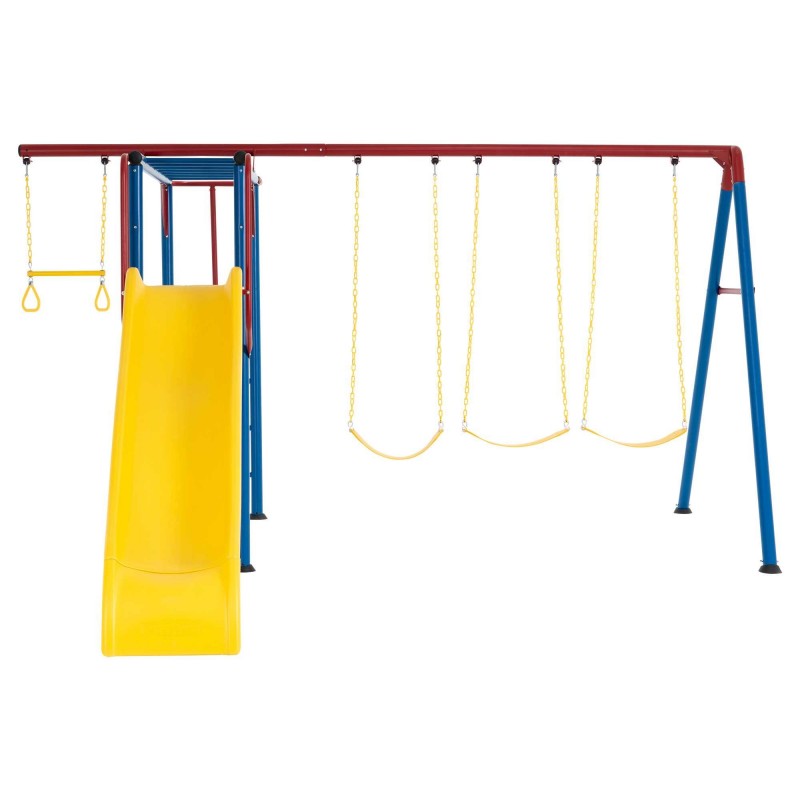 Lifetime Monkey Bar Adventure Swing Set In Primary Colors (91022) - Image 5