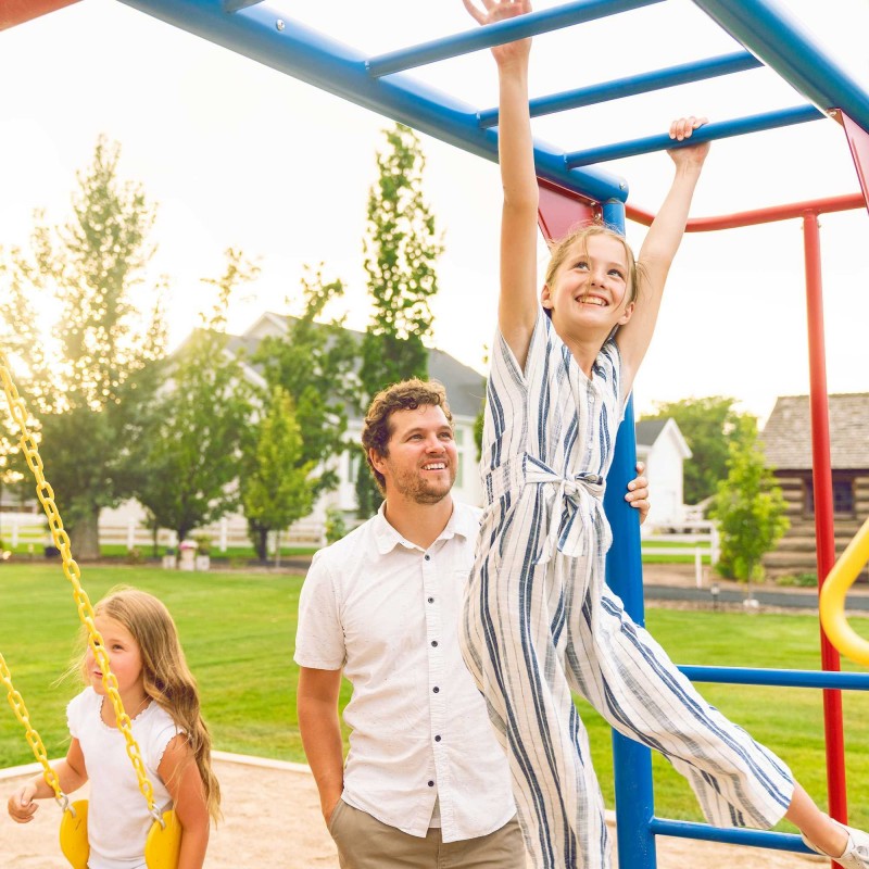 Lifetime Monkey Bar Adventure Swing Set In Primary Colors (91022) - Image 6