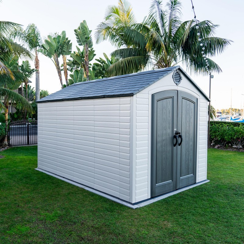 Lifetime 8x12.5 Outdoor Shed Kit W/ Floor (60395) - Image 3