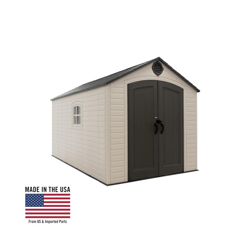 Lifetime Outdoor 8 Ft. X 15 Ft. Storage Shed (60394) - Image 3