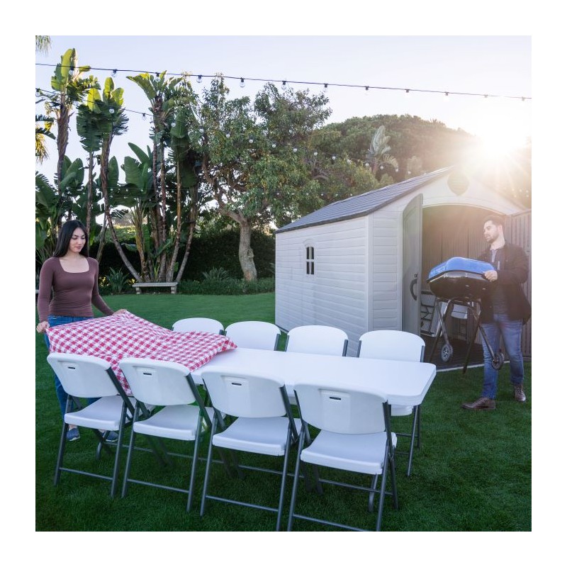 Lifetime Outdoor 8 Ft. X 15 Ft. Storage Shed (60394) - Image 7