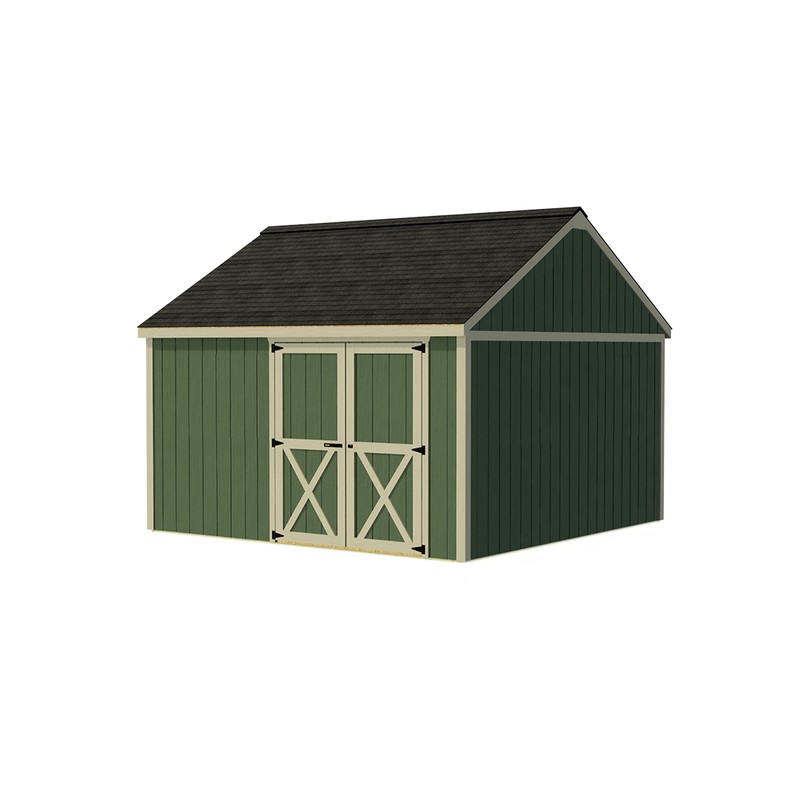 Best Barns Mansfield 12x12 Wood Storage Shed Kit (Mansfield_1212)