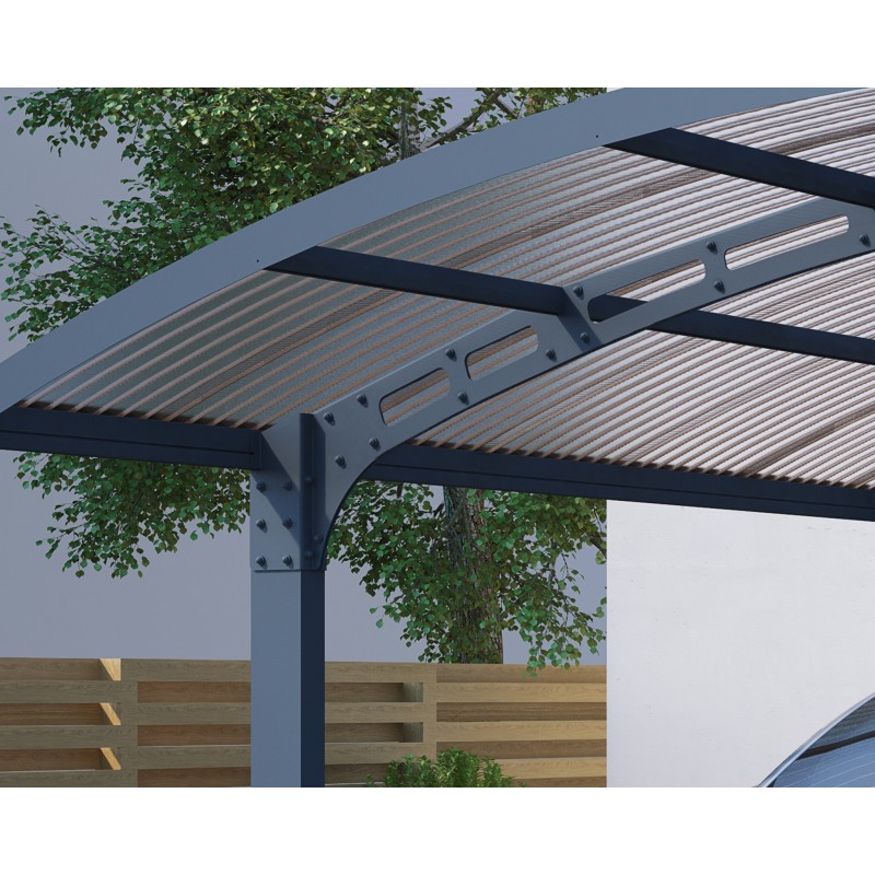 Palram – Canopia 10x16 Arizona Wave Aluminum Carport Kit (HG9105) - Image 4