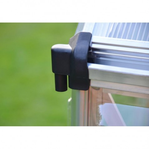 Palram – Canopia 6x10 Hybrid Greenhouse Kit - Silver (HG5510) - Image 6