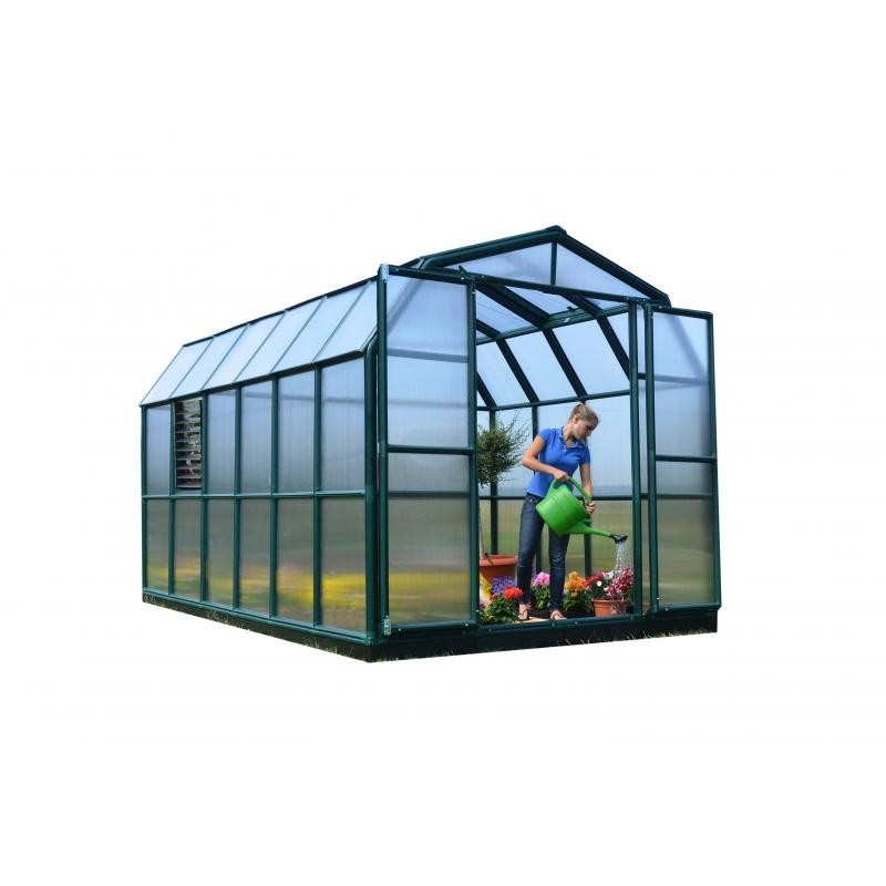 Palram – Canopia 8x12 Prestige 2 Greenhouse Kit - Twin Wall (HG7312)