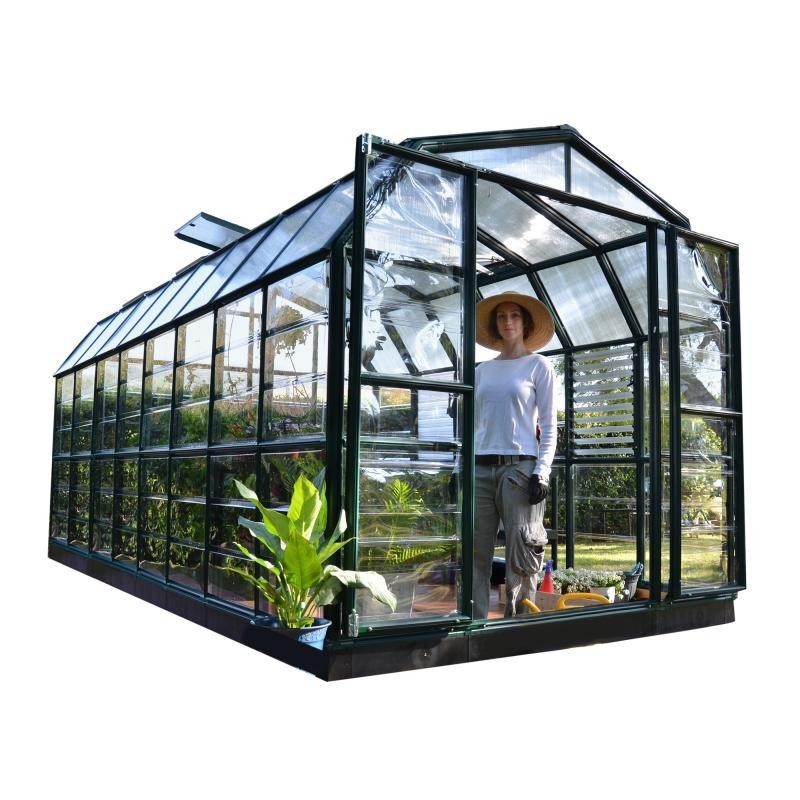 Palram – Canopia 8x16 Prestige 2 Greenhouse Kit - Clear (HG7316C)