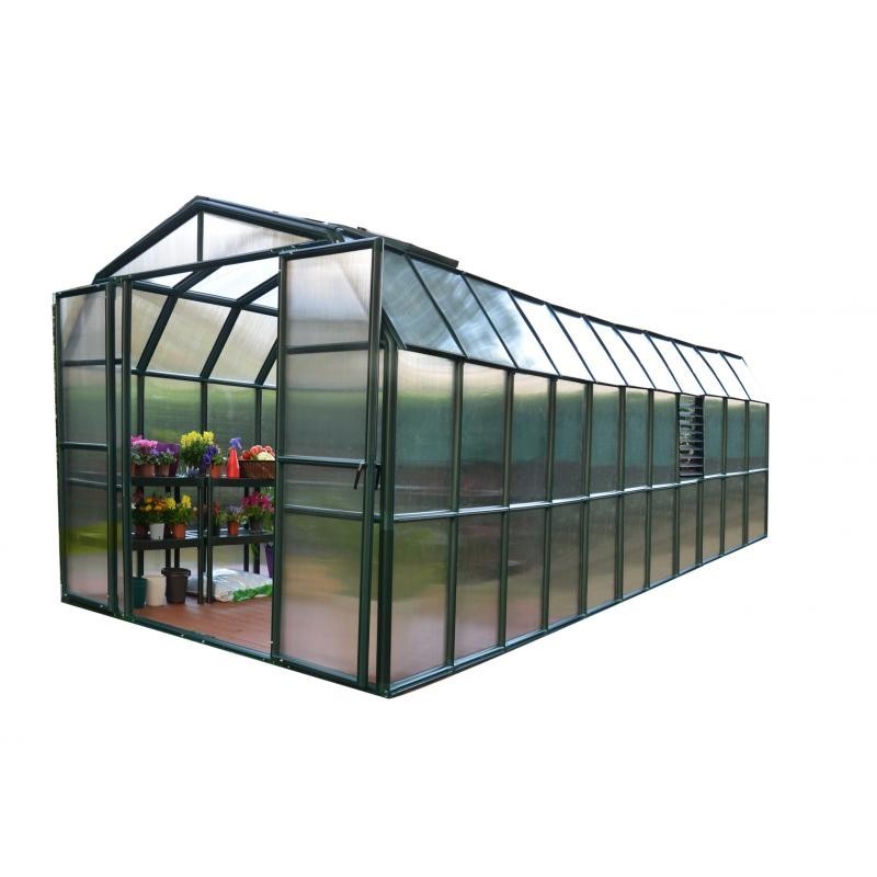 Palram – Canopia 8x20 Prestige 2 Greenhouse Kit - Twin Wall (HG7320)