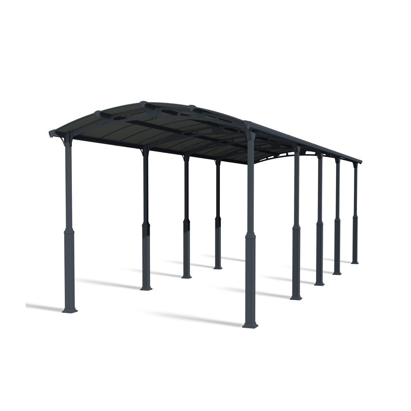 Palram – Canopia Arcadia Alpine 12x35 Steel Carport Kit (HG9128)