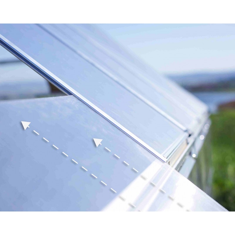 Palram - Canopia Balance 10' X 16' Greenhouse - Silver (HG6216) - Image 4