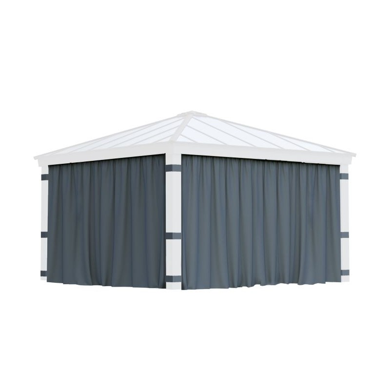 Palram - Canopia Dallas 14' X 14' Curtain Set - 4 Piece (HG2011)