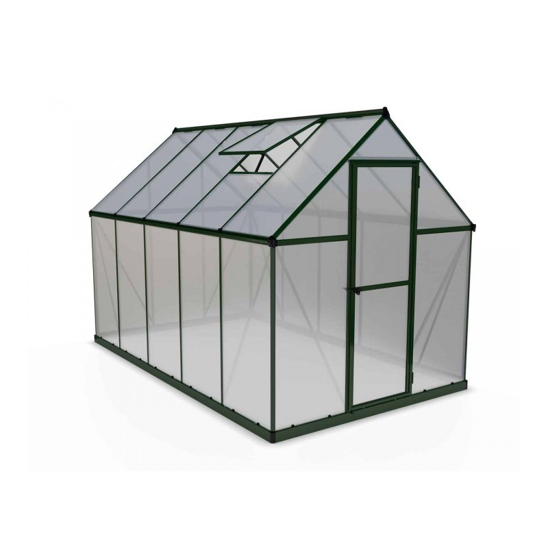 Palram – Canopia Mythos 6x10 Greenhouse Kit - Green (HG5010G)