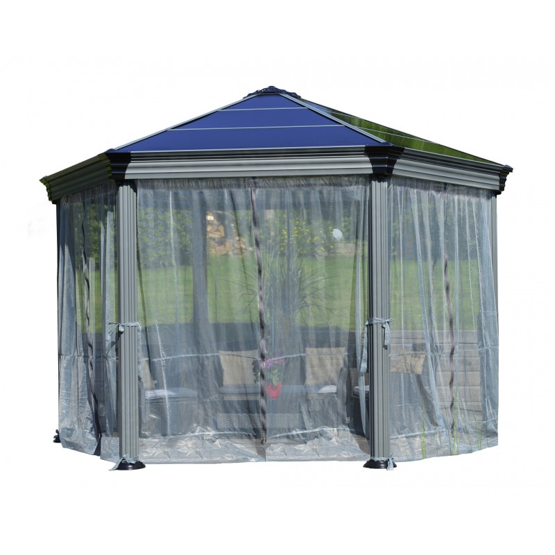 Palram - Canopia Roma Gazebo Bug Netting - 6 Piece (HG1058)