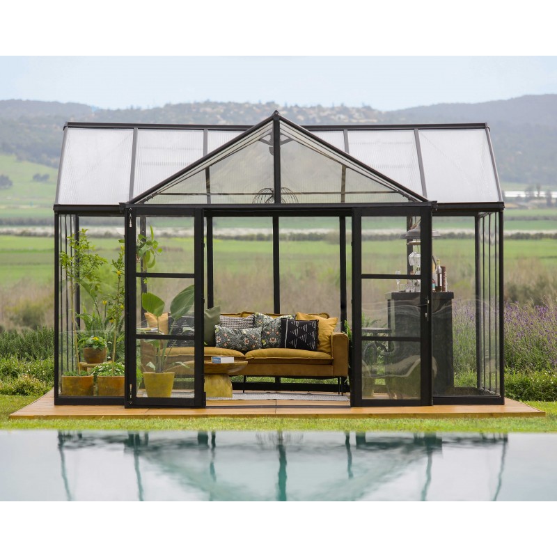 Palram - Canopia Triomphe Chalet 12' x 15' Greenhouse (HG5500)