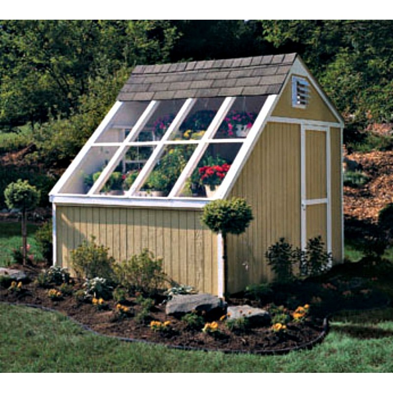 Handy Home Phoenix 8x10 Solar Shed Greenhouse Kit (18147-4)