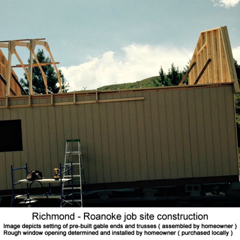 Best Barns Roanoke 16x24 Wood Storage Shed Kit (Roanoke1624) - Image 3