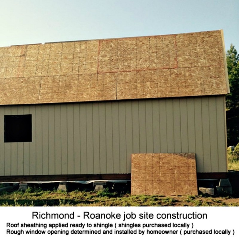 Best Barns Roanoke 16x24 Wood Storage Shed Kit (Roanoke1624) - Image 6